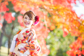 和装髪型アレンジ