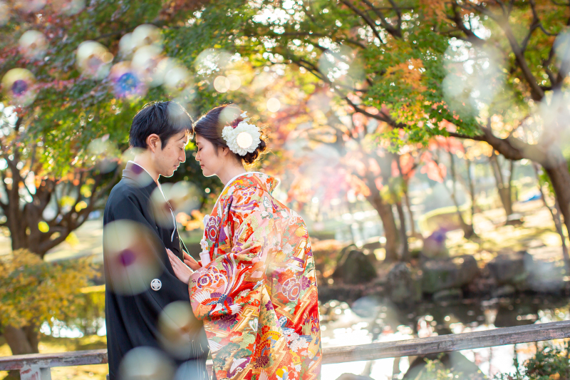 ＊ シャボン玉を使用した撮影カット ＊