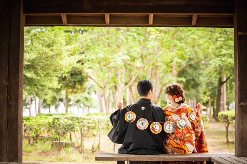 ＊ ガーランドを使用した撮影カット ＊