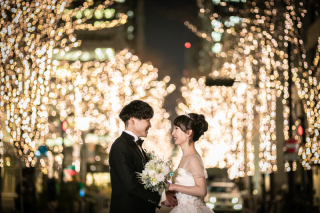 イルミネーションで前撮り！「丸の内イルミネーション2022」が始まりました