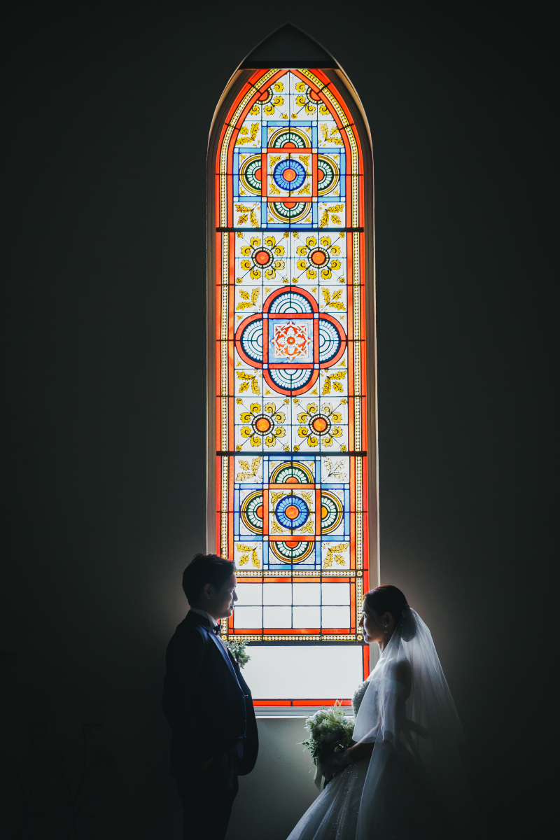 クラシカルなチャペルで叶える、シンプルで上品なフォトウエディング˖*　