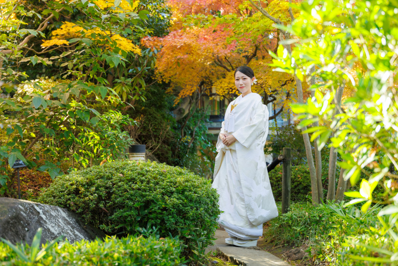 秋の彩りを背景に…紅葉ロケーションフォトのご案内♪
