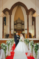 クラシカルなチャペルで叶える、シンプルで上品なフォトウエディング˖*　