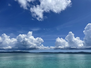 *沖縄の空と海*
