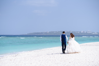 ＊瀬底ビーチでフォトウェディング＊