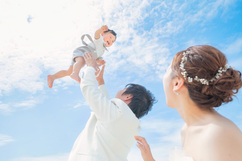 お子様との撮影