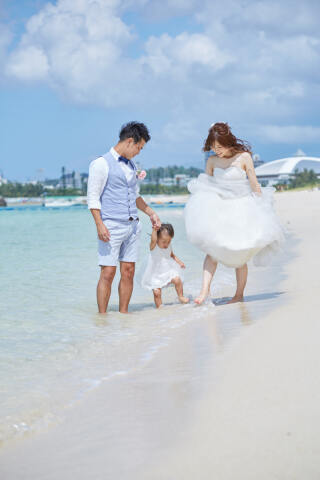 ＊お子様と一緒にフォトウェディング＊