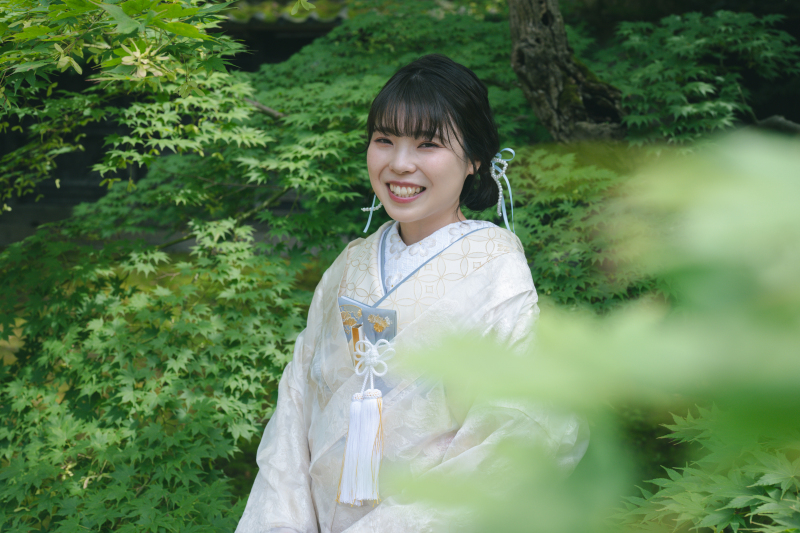 笑顔が主役の和装フォト