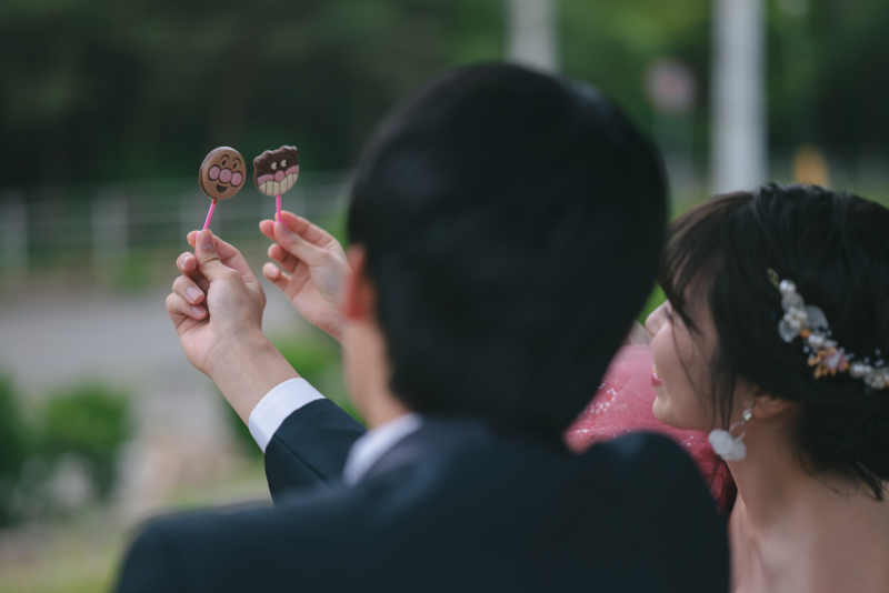 公園で楽しむ、おふたりだけのフォトウェディング