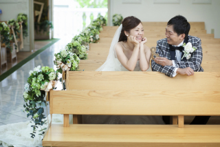 雨でも安心★館内WeddingPhoto★