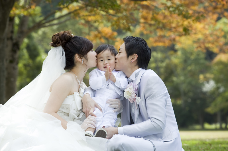 家族でwedding photo
