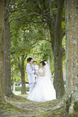 家族でwedding photo