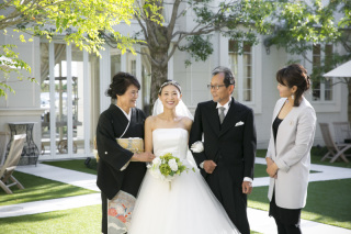 家族ですごすフォトウェディングの日