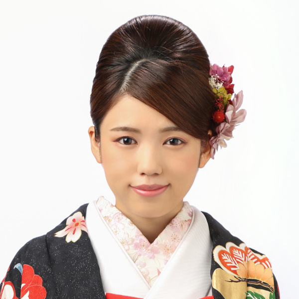 着物に似合うヘアスタイル紹介<夜会>