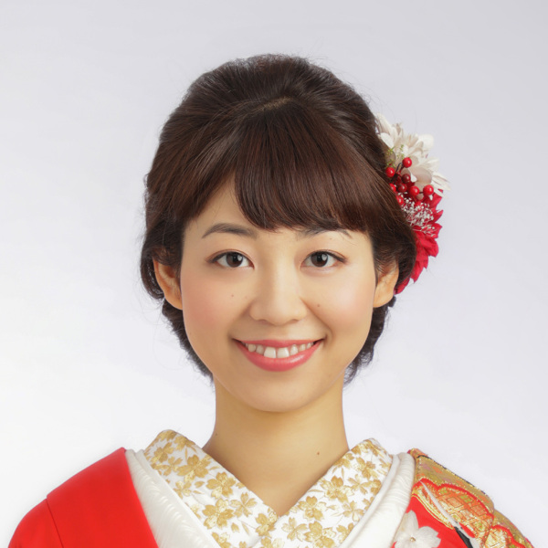 着物に似合うヘアスタイル紹介 ＜低めアップ＞