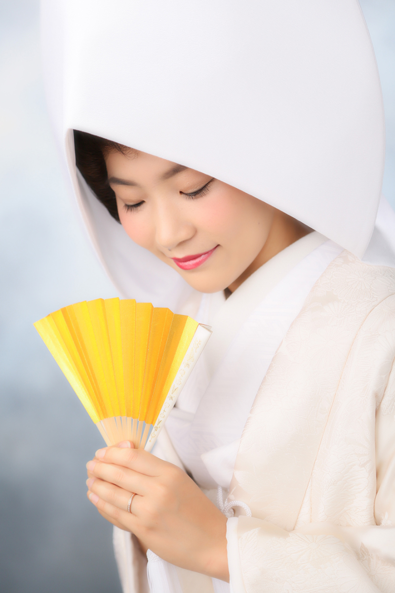 伝統的な白無垢衣装!!