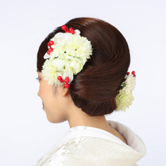 着物に似合うヘアスタイル紹介 ＜シニヨン＞