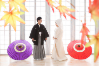 伝統的な白無垢衣装！！