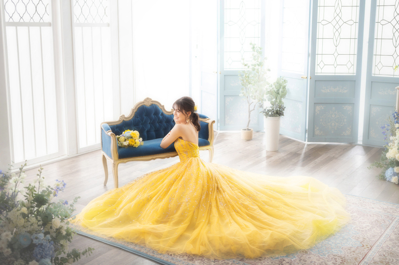 ドレスにぴったり!ローポニーテール♡