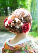 ローシニヨン＆水引♡