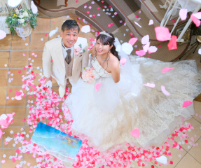 ＊プチ挙式フラワーシャワー＊