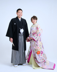*色打掛2人立姿*