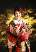 色打掛＆洋髪仕上げ♡