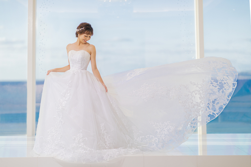 人気のウェディングドレス№1