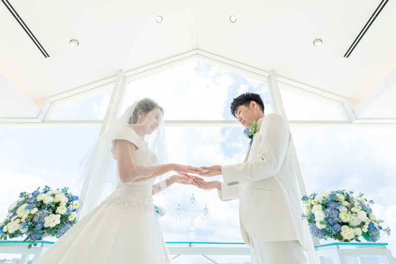 挙式のお申込みはお早めに！！！