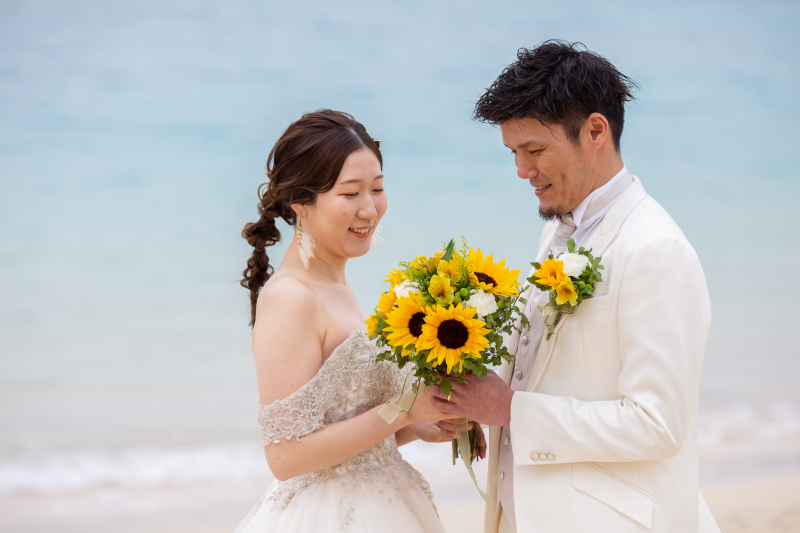 ホワイトタキシード＆ANASUIドレス♡