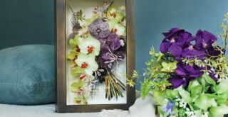 フォトウェディング後の生花ブーケ、どうする??記念に残すならアフターブーケ❀