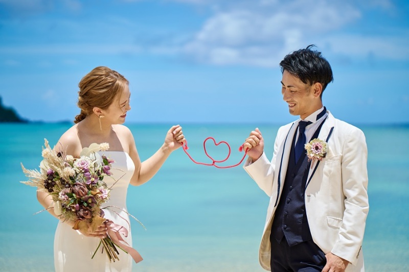 持ち込み小物で沖縄らしさをプラス★