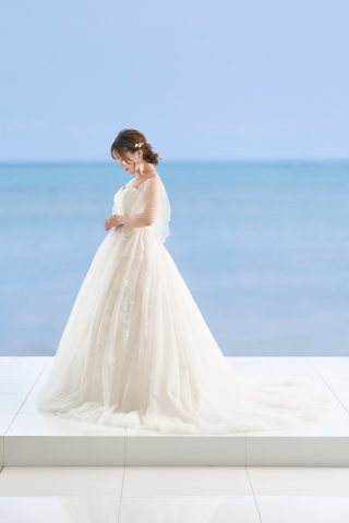 夏の海はこのドレス♡