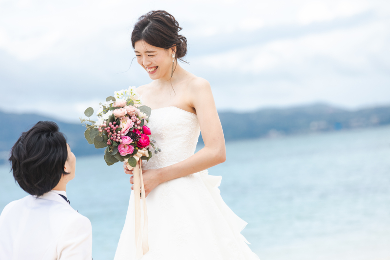 写真映えを大きく左右する♡ウエディングブーケ