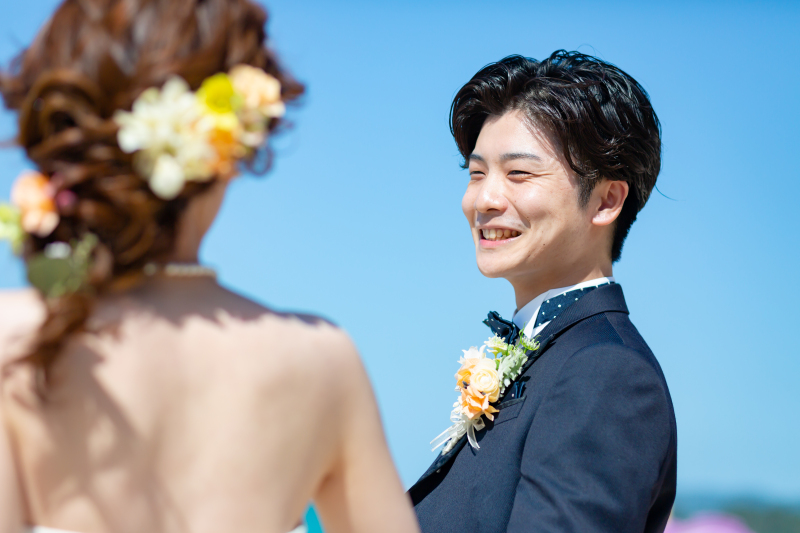 ご新郎様ヘアメイクのご提案♪