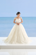 チャペルフォトにぴったり衣裳~ISAMU MORITAのウェディングドレス~