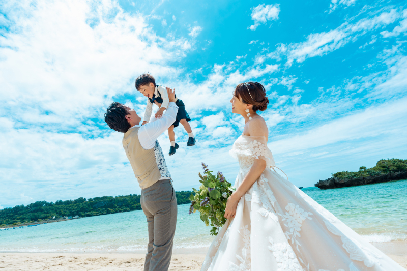 ベビーシッターオプション～安心して新郎新婦撮影も家族撮影も楽しむために♪～