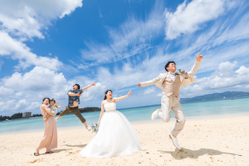 ご家族との写真も残せます♪