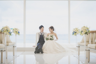 ホワイト&times;ネイビータキシード＆ドレスKS-F5♡