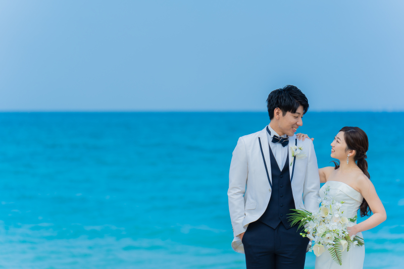 白ネイビータキシード&ドレスKS-D7♡