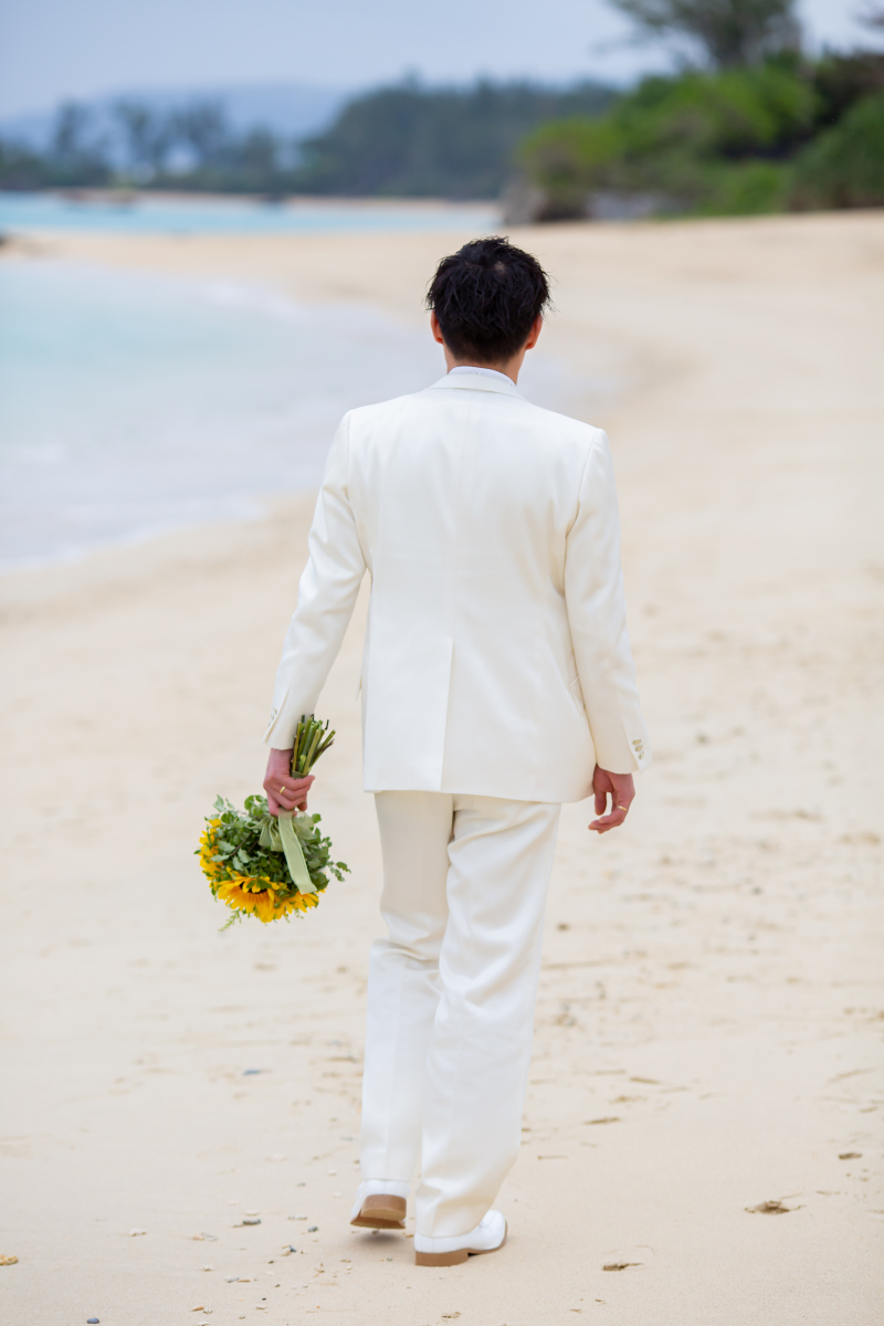 ホワイトタキシード＆ANASUIドレス♡