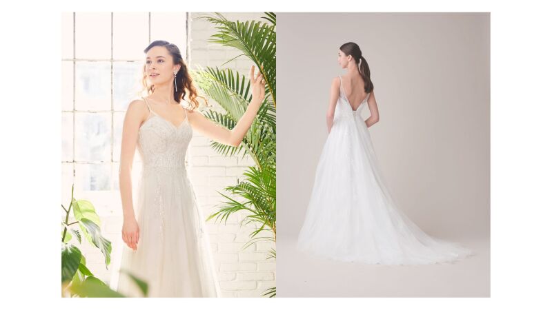 曲線美×南国ロケーションで大人花嫁に♡輝くマーメイド＆スレンダードレス