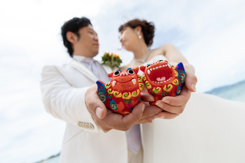 アイテムを使って大満足のフォトウエディングに♪