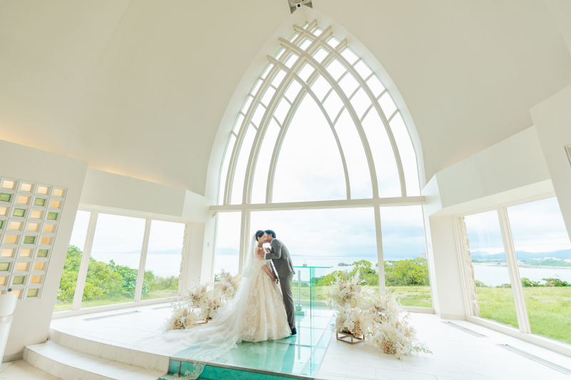 まだ間に合う!年賀状での結婚報告写真として沖縄で一枚いかがでしょうか♡?