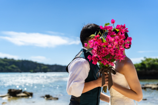 特別な日だから…ブーケで叶える花嫁の幸せショット✿