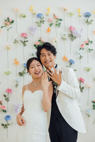 指輪交換・・・&deg;˖✧