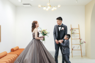 お子様と一緒に撮影できます♪