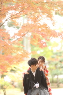 【紅葉★早割】和装1点ロケ×洋装1点チャペル