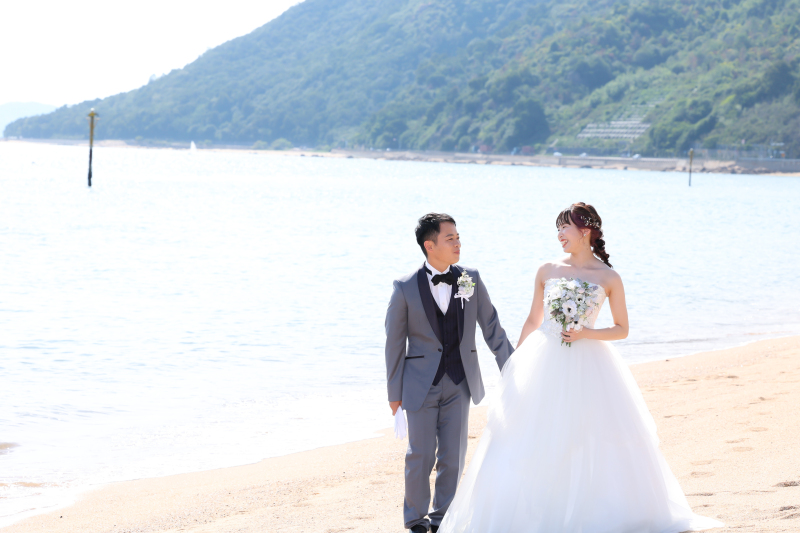 海ロケーション♪編み込みヘアのご紹介☆