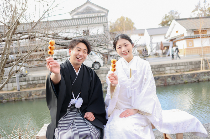 1月の美観地区ロケ♪